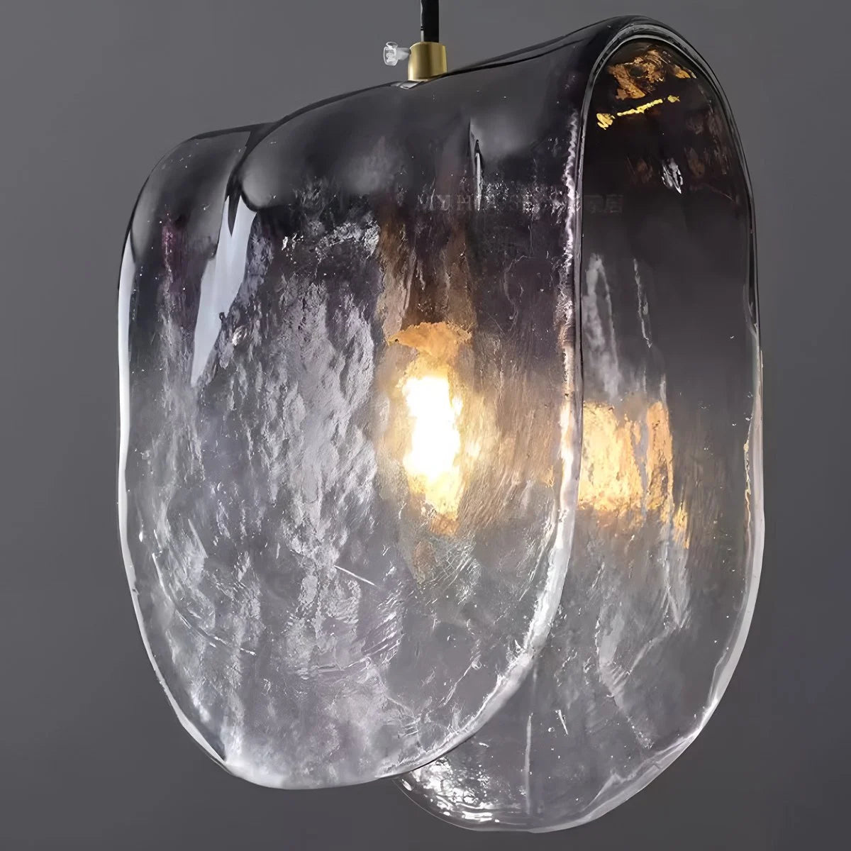 Antizer Modern Gradient Glass Pendant Light for Bedside