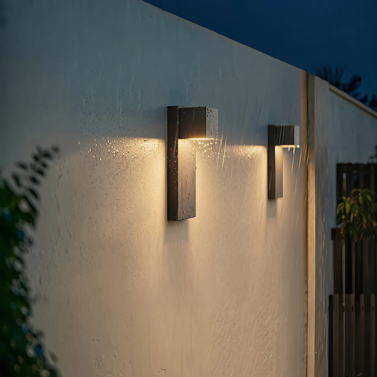 Antizer Outdoor Courtyard Long Strip Waterproof Wall Lamp