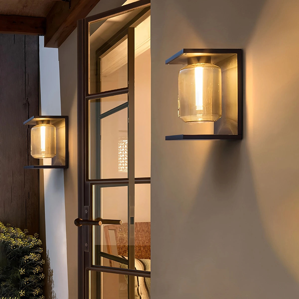 Antizer Outdoor Solar Waterproof Wall Lamp