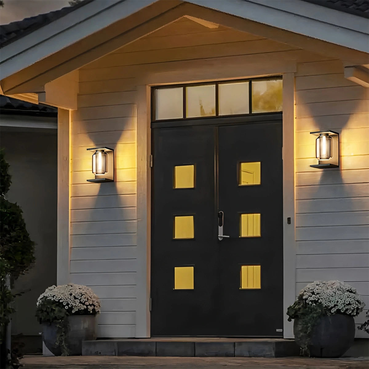 Antizer Outdoor Solar Waterproof Wall Lamp