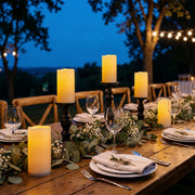 Antizer Outdoor Waterproof Flameless Candles 12 Pack × 12