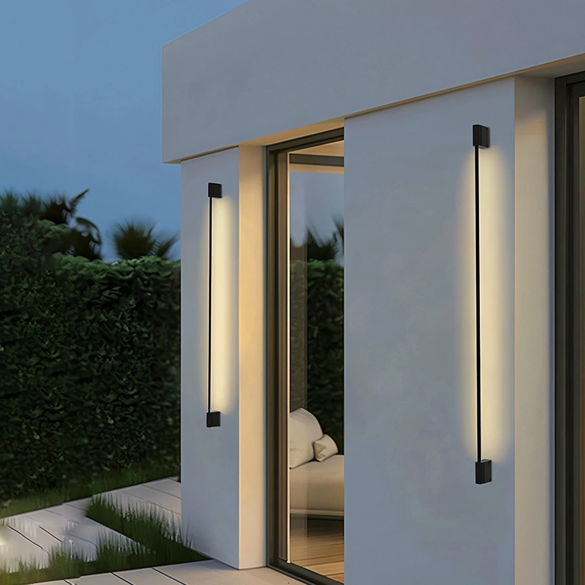Antizer Outdoor Waterproof Minimalist Strip Wall Lamp