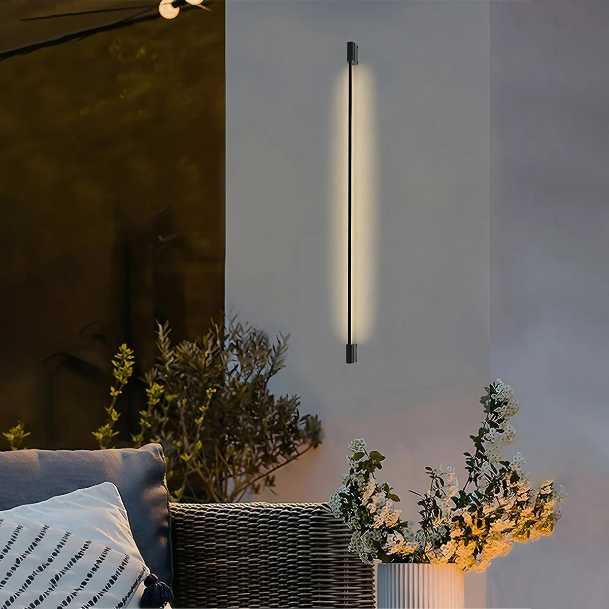 Antizer Outdoor Waterproof Minimalist Strip Wall Lamp