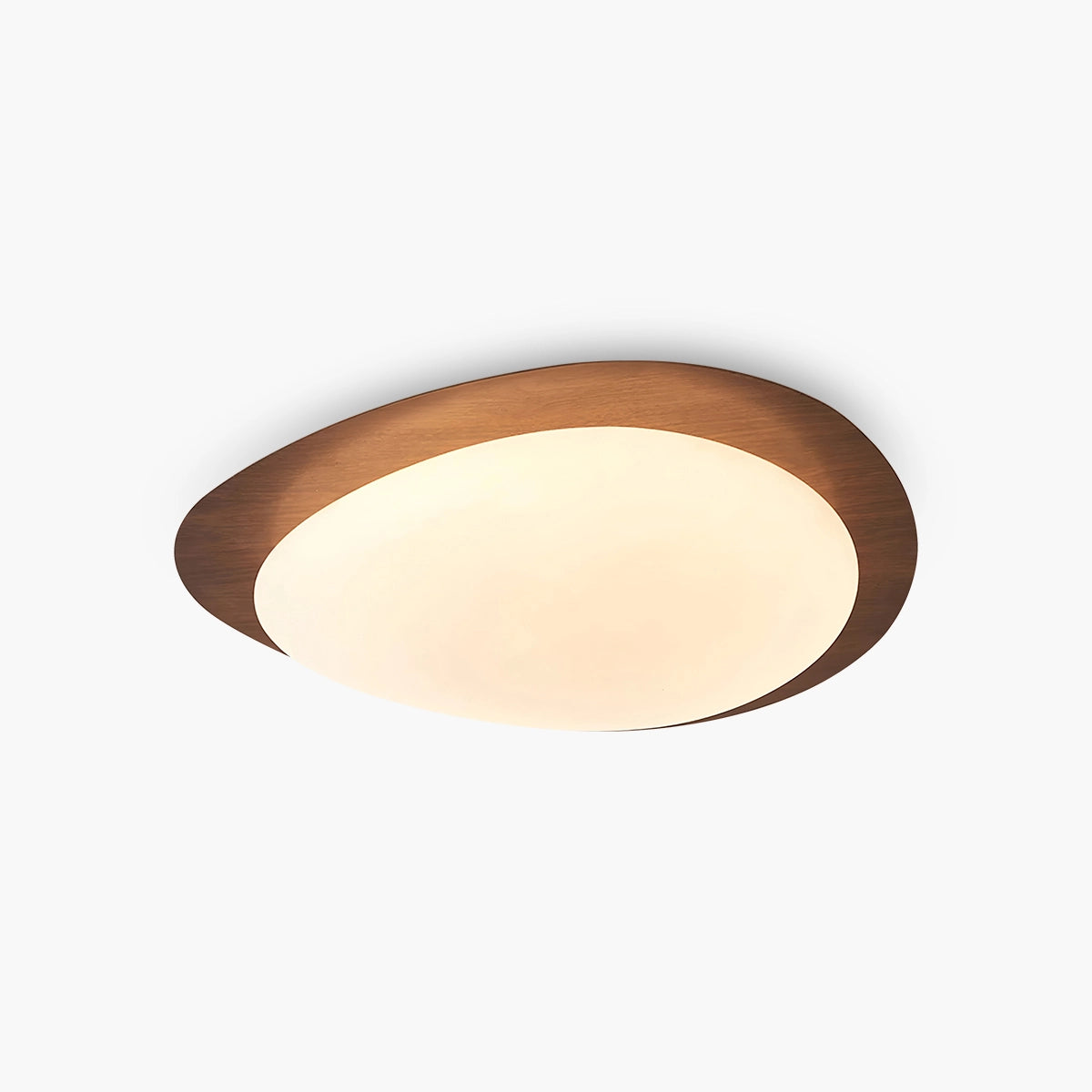 Antizer Pebble Wood Grain Color Ceiling Light