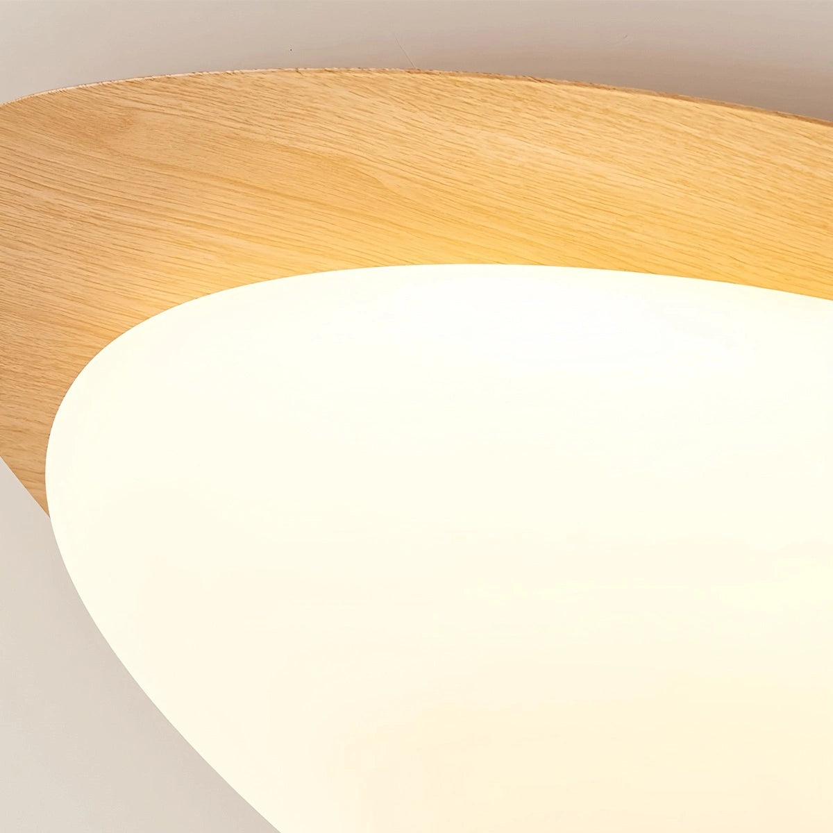 Antizer Pebble Wood Grain Color Ceiling Light
