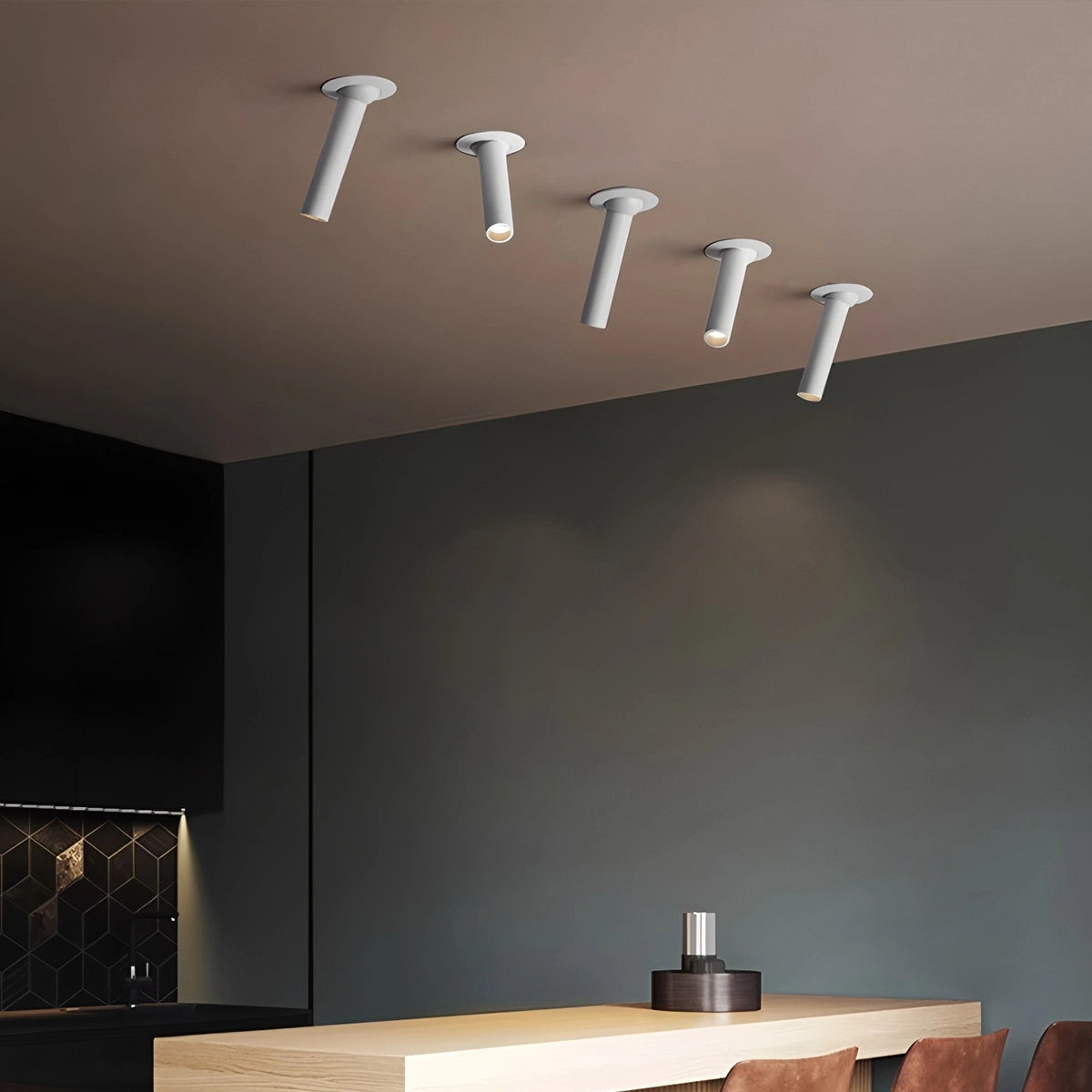 Antizer Dimmable Long Tube Ceiling Light LED Spotlight