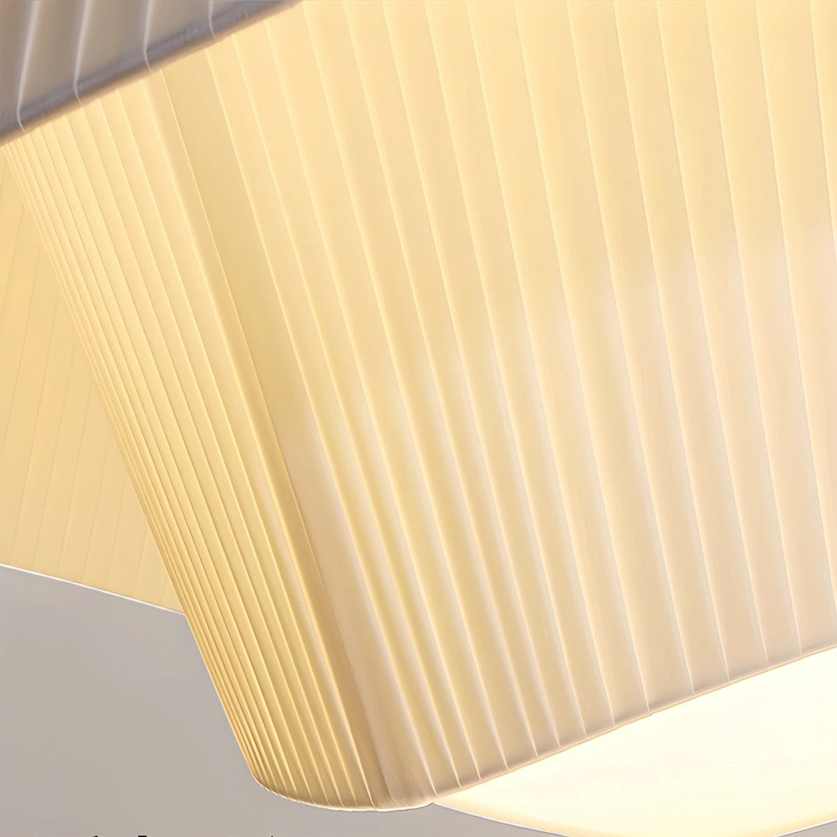 Antizer Pleated Fabric Drum Pendant Light