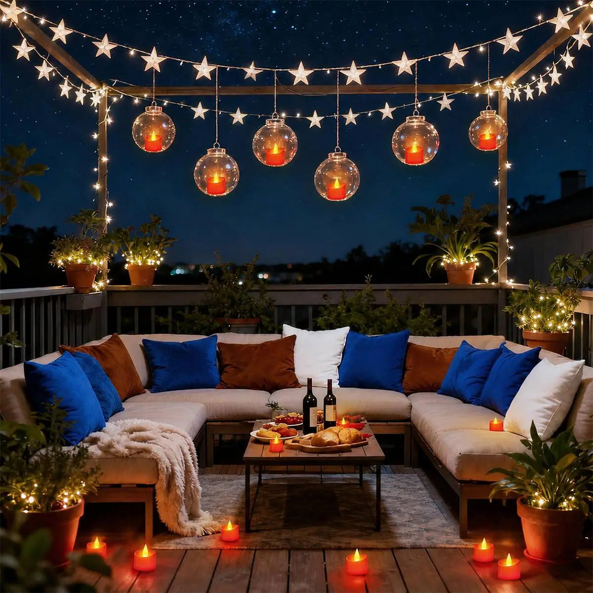 Antizer Red Realistic Flameless LED Tea Lights 100 Pack × 18