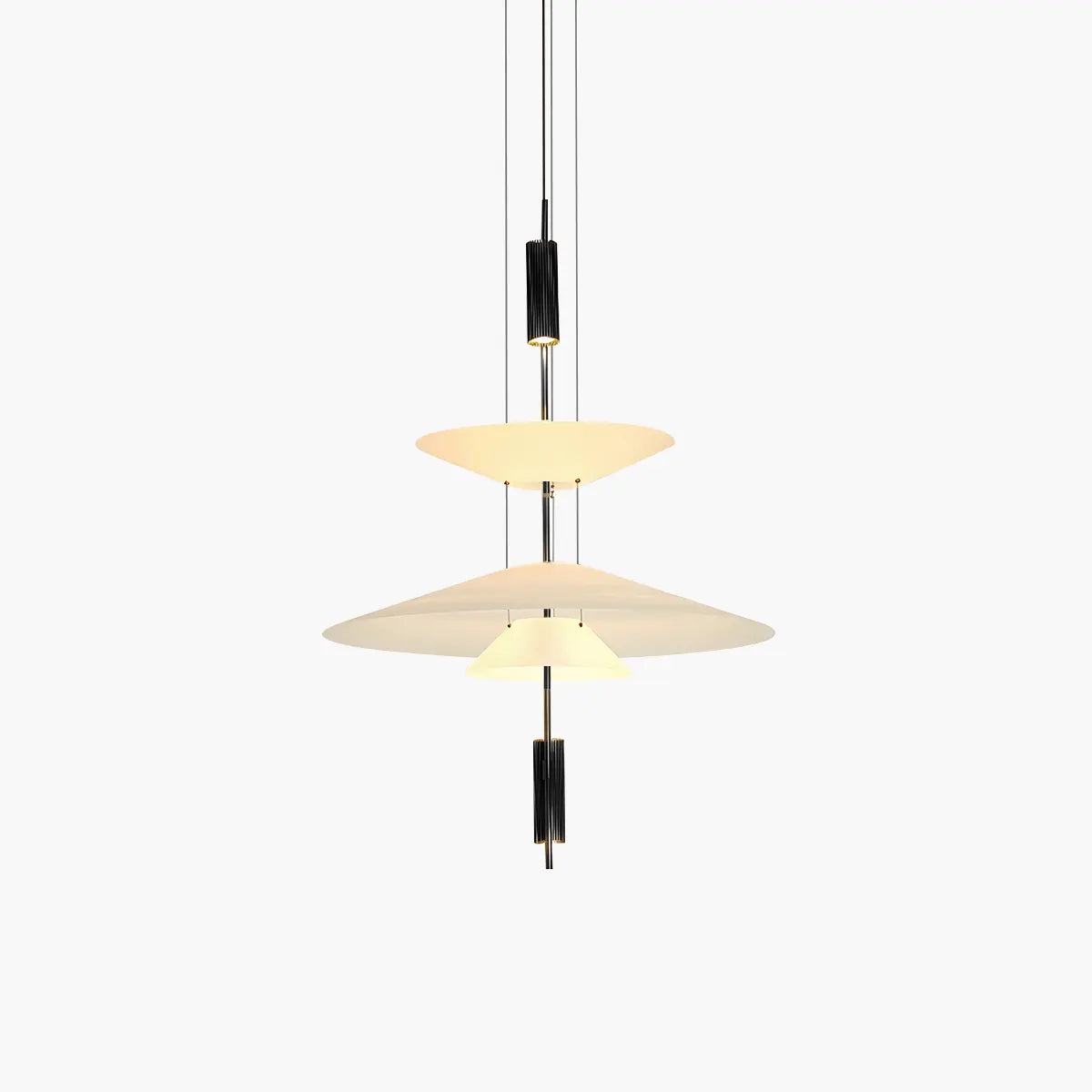 Antizer Layered Disc Pendant Light for Dining Room