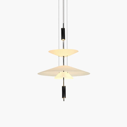 Antizer Layered Disc Pendant Light for Dining Room