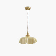 Antizer Retro Coloured Glass Pendant Light for Kitchen