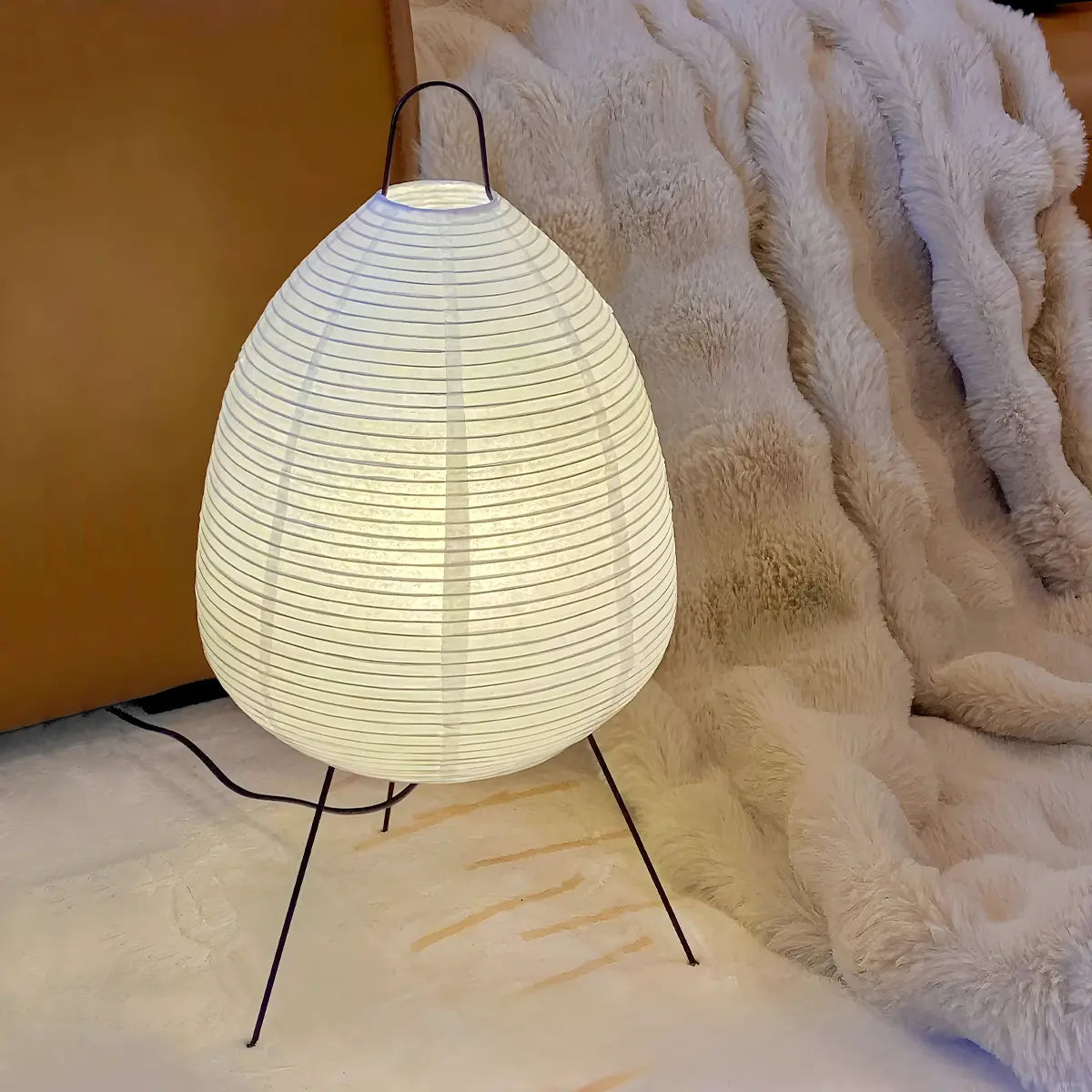 Antizer Rice Paper Art Floor & Table Lamp