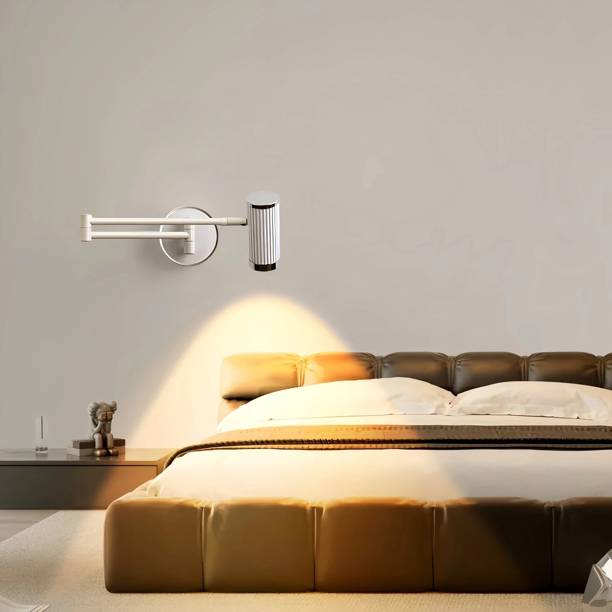 Antizer Roman Column Wall Sconce for Bedroom