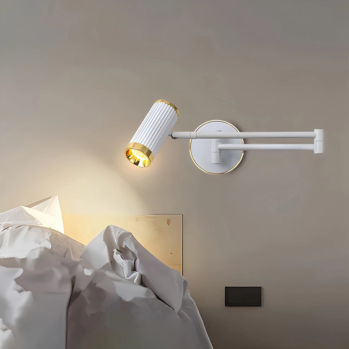 Antizer Roman Column Wall Sconce for Bedroom