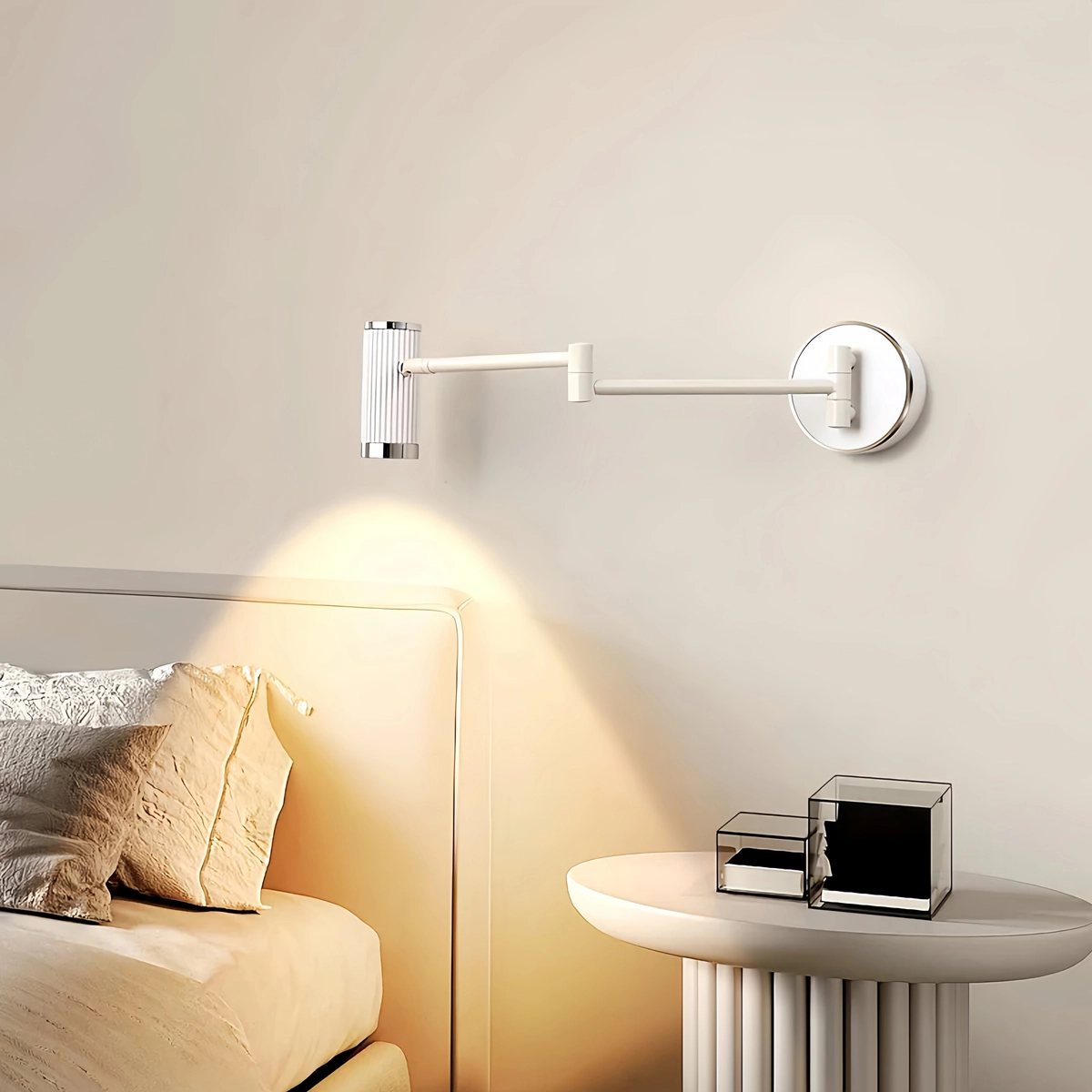 Antizer Roman Column Wall Sconce for Bedroom