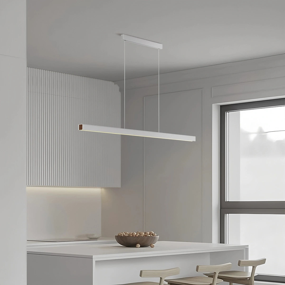Antizer Roman Column Linear Pendant Light for Kitchen