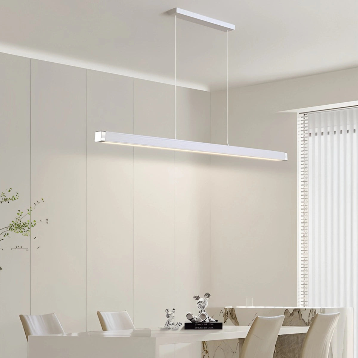 Antizer Roman Column Linear Pendant Light for Kitchen