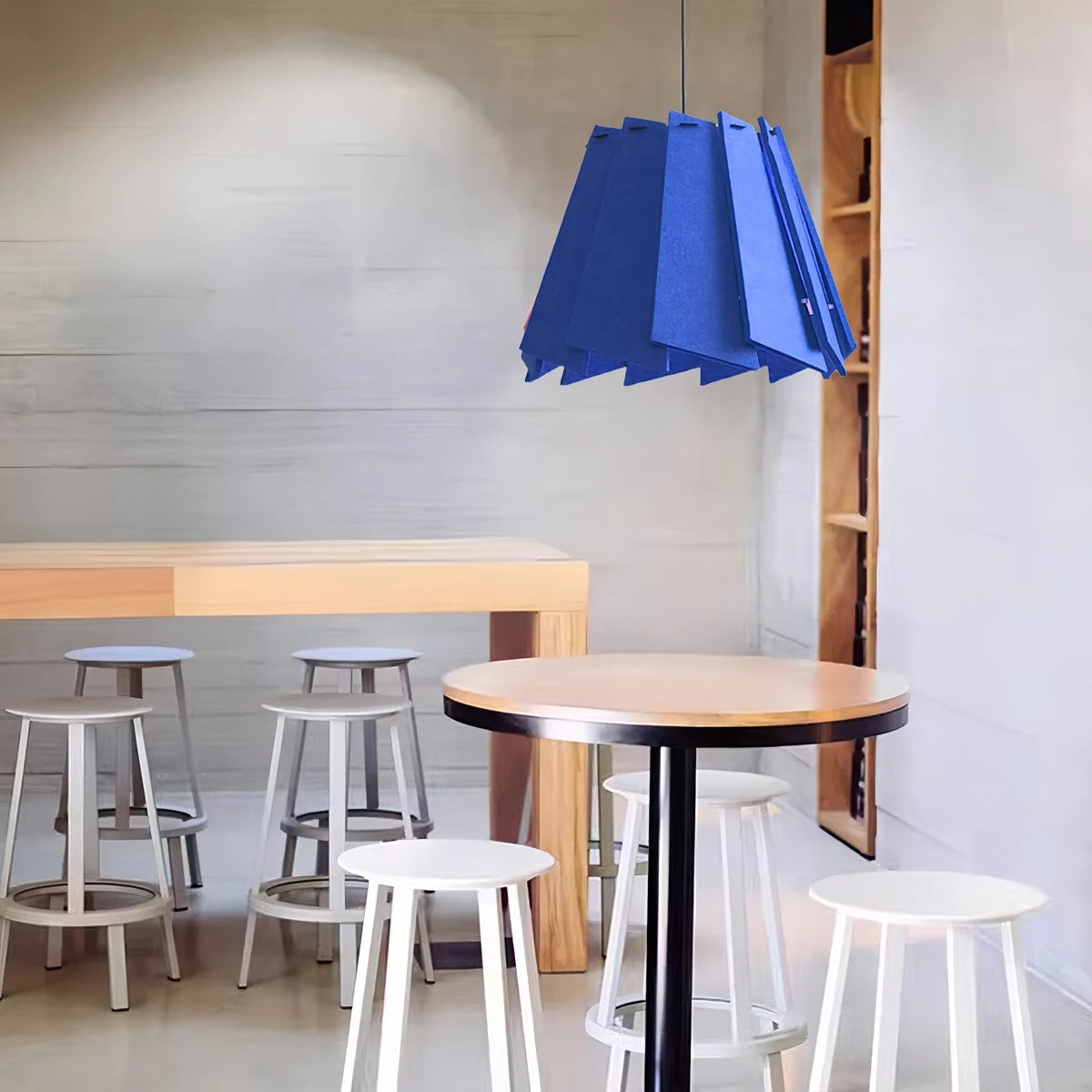 Antizer Rotating Leaf Acoustic Pendant Light for Living Room Office