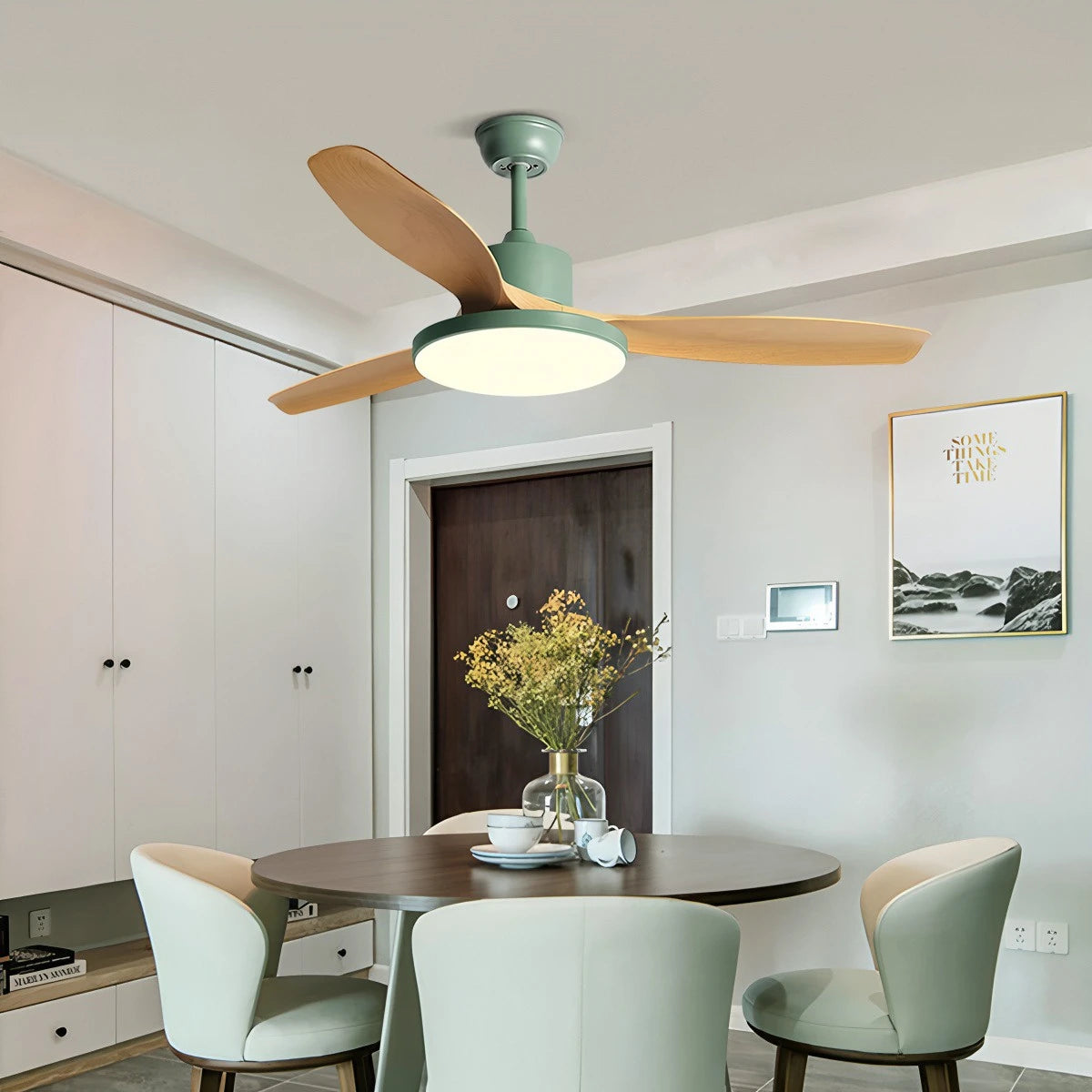 Antizer Scandi Reversible Ceiling Fan with Light