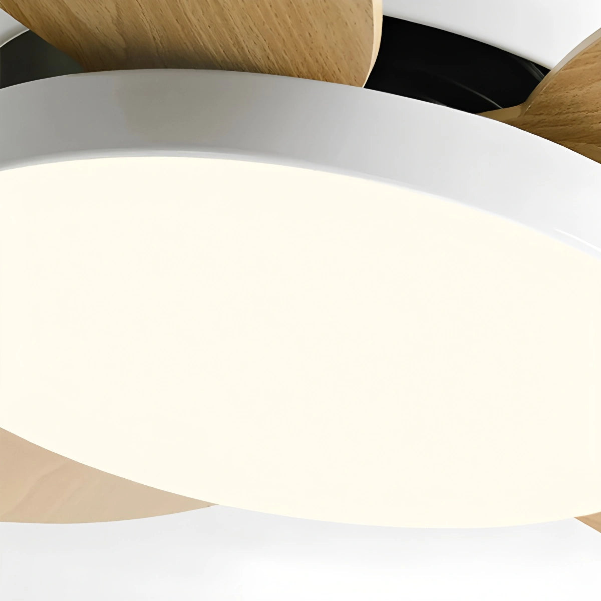 Antizer Scandi Wood Ceiling Fan Lamp for Children’s Room