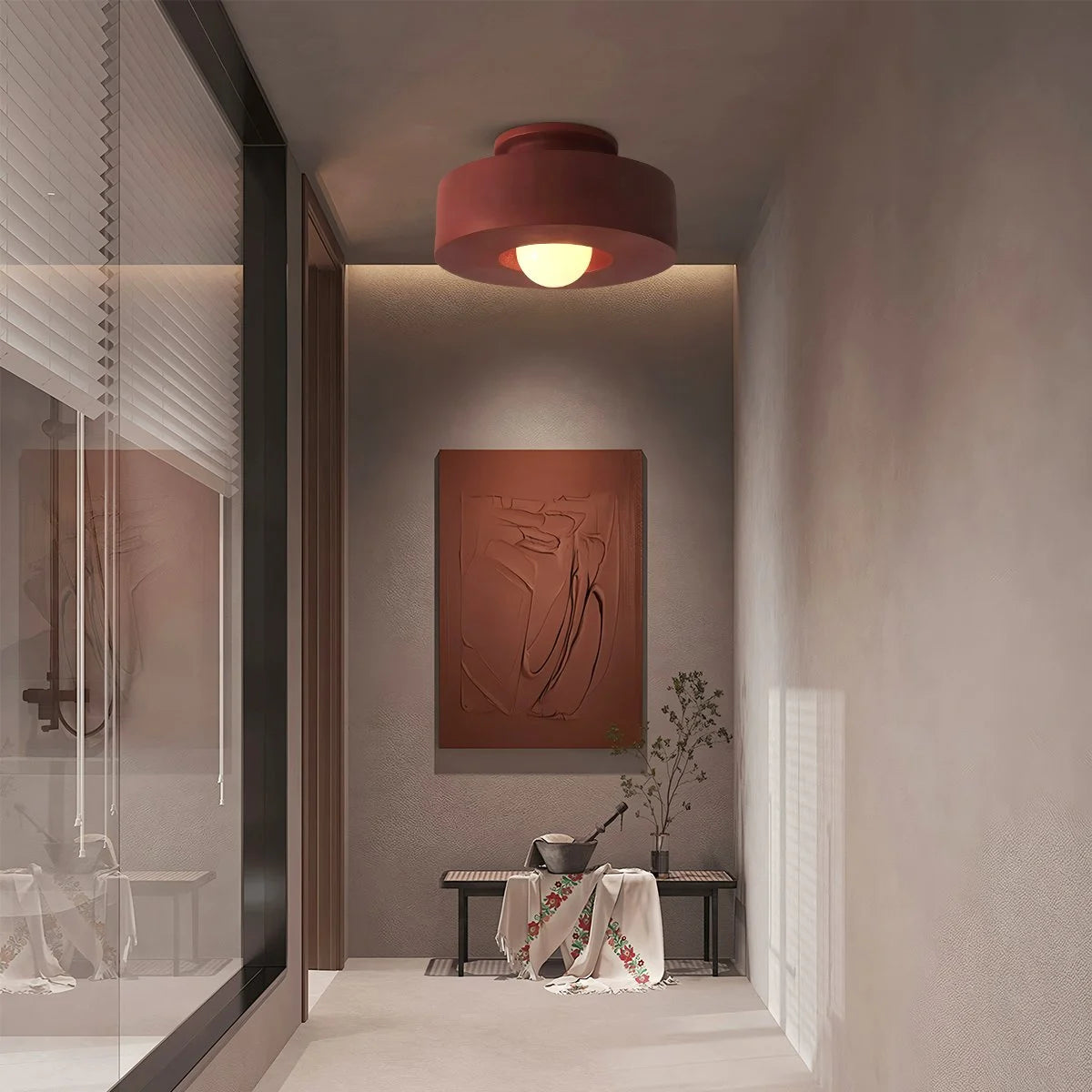 Antizer Wabi Sabi Simon Ceiling Lamp for Hallway