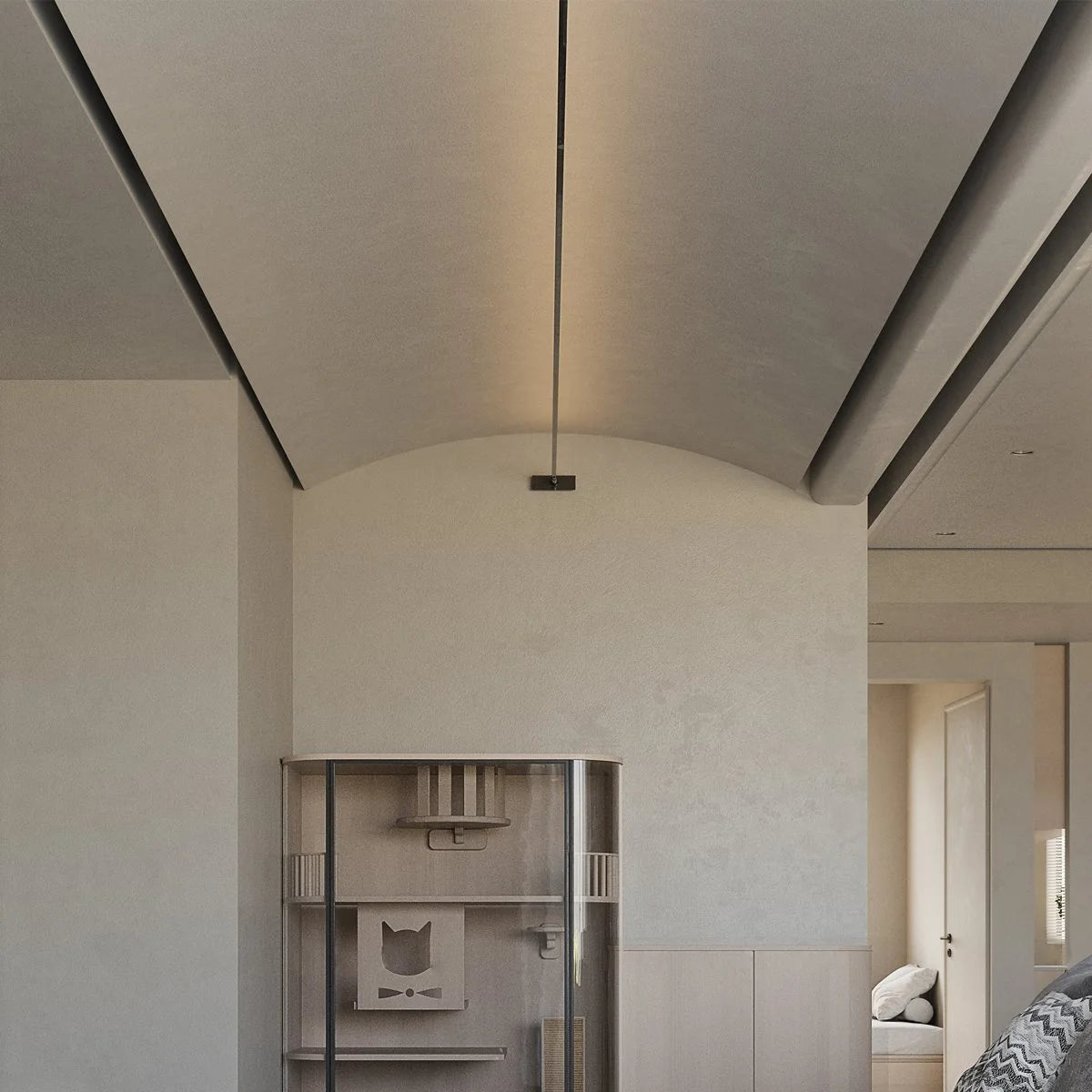 Antizer Modern Skyline Wall Lamp for Living Room