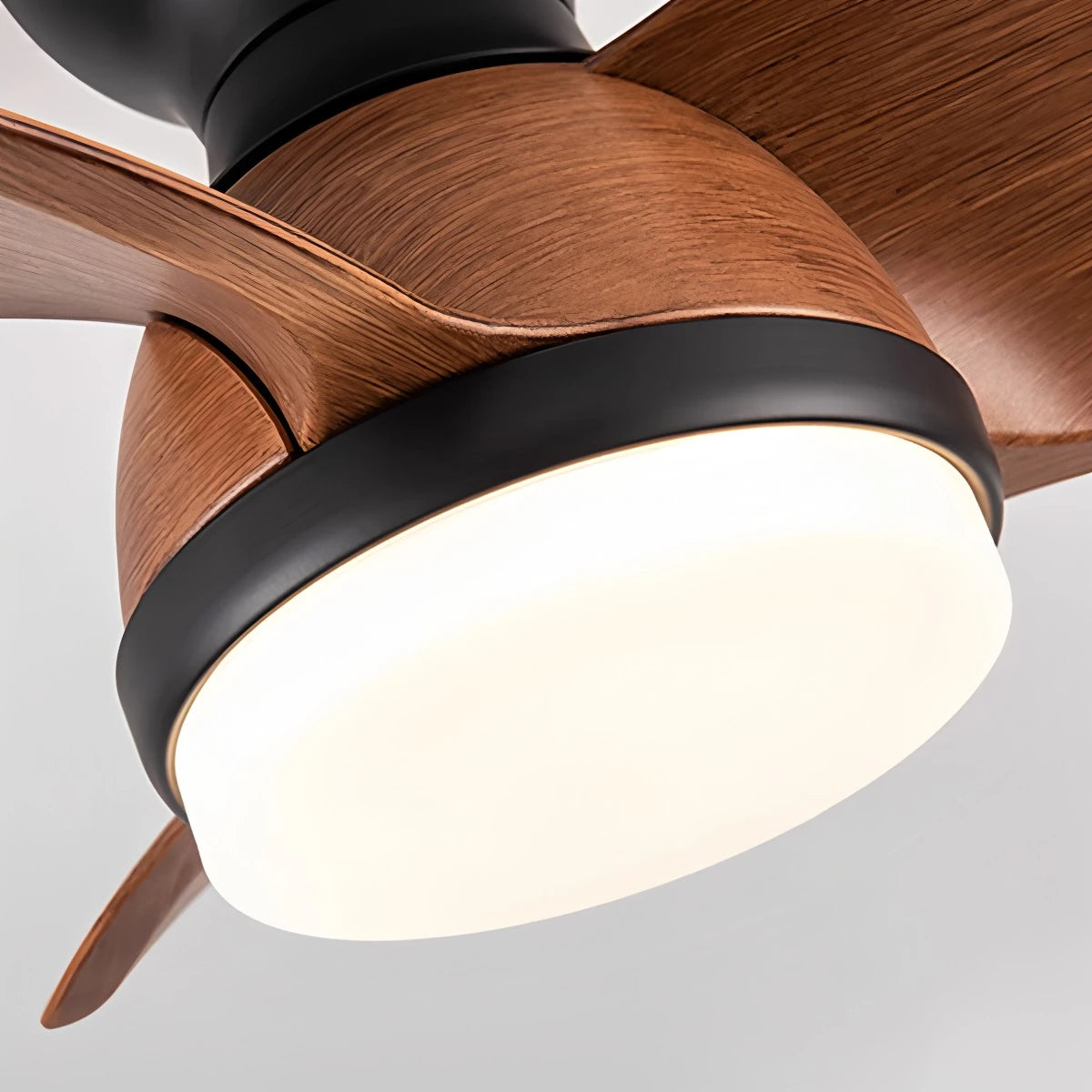 Antizer Small Flush Mount Ceiling Fan with Light