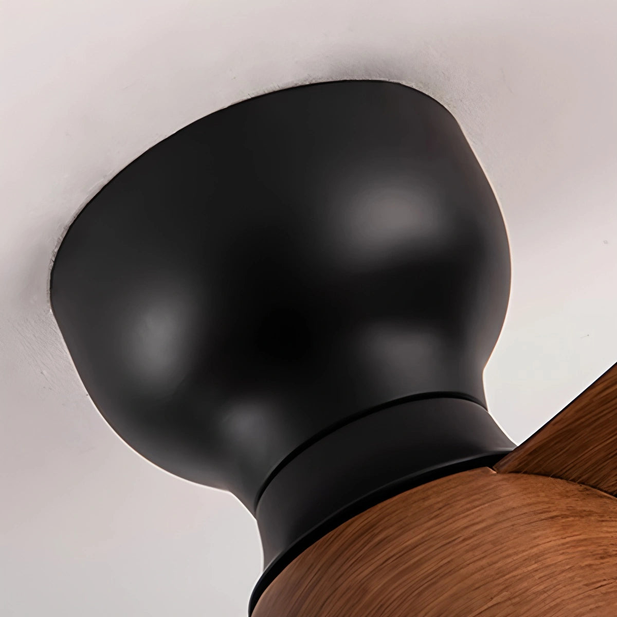 Antizer Small Flush Mount Ceiling Fan with Light