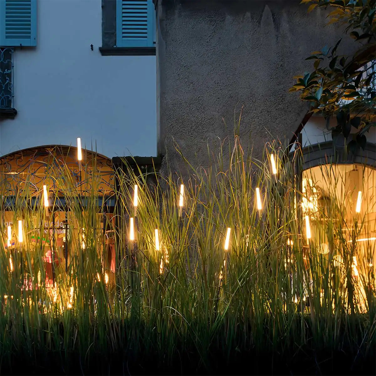 Antizer Solar Outdoor LED Reed Decorative Floor Light