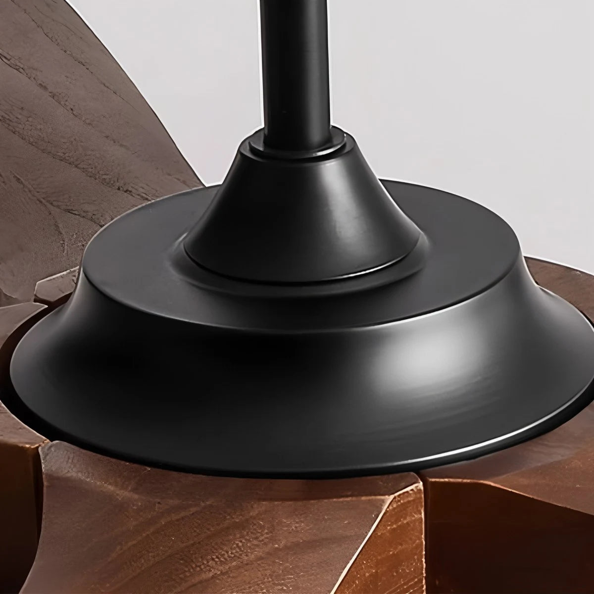 Antizer 5-leaf Solid Wood Ceiling Fan Light
