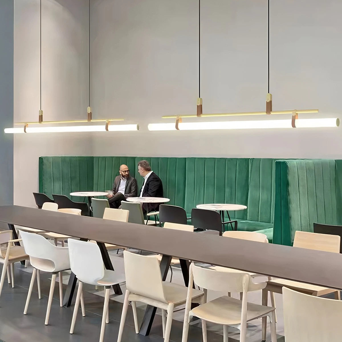 Antizer Solin Linear LED Pendant Light for Dining Area