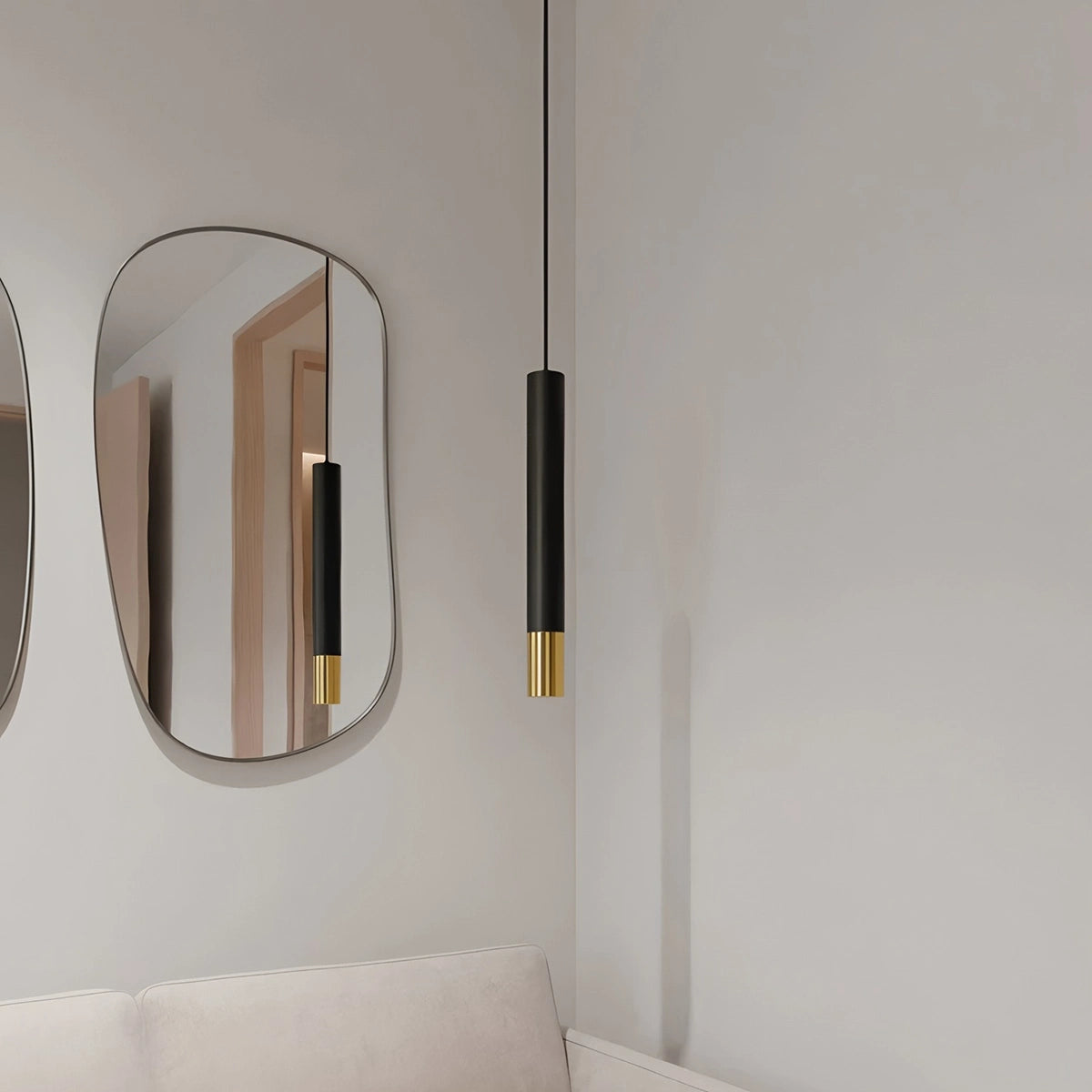 Antizer Stark Long Tube Pendant Light for Bedroom