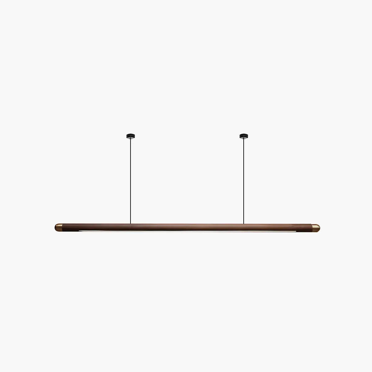 Antizer Svelte Wood Linear Pendant Light for Kitchen