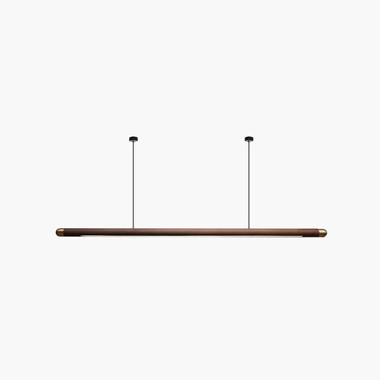 Antizer Svelte Wood Linear Pendant Light for Kitchen