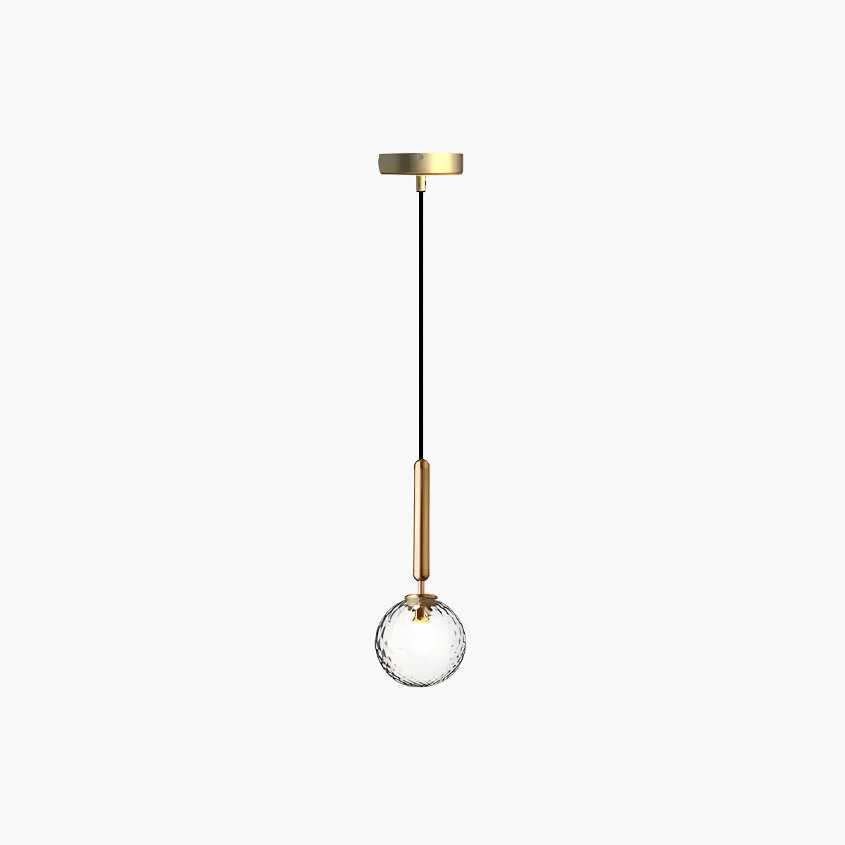 Antizer Temen Globe Glass Pendant Light for Kitchen Island