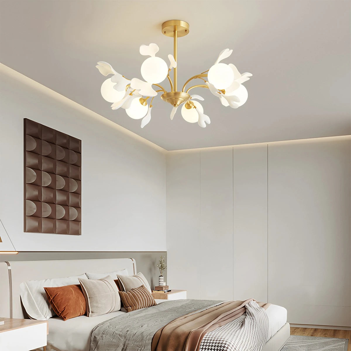Antizer Thalassa Ginkgo Chandelier for Living Room