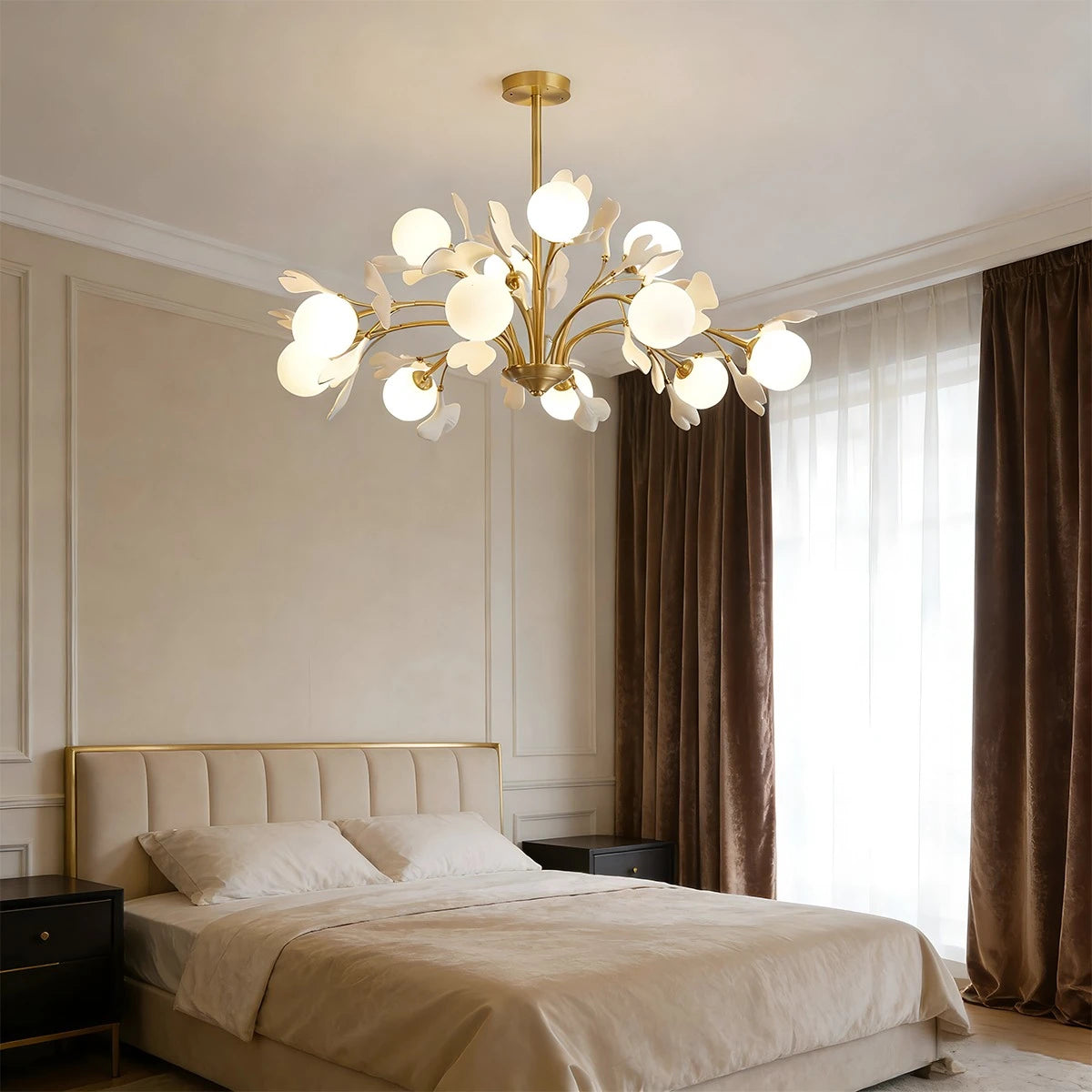 Antizer Thalassa Ginkgo Chandelier for Living Room