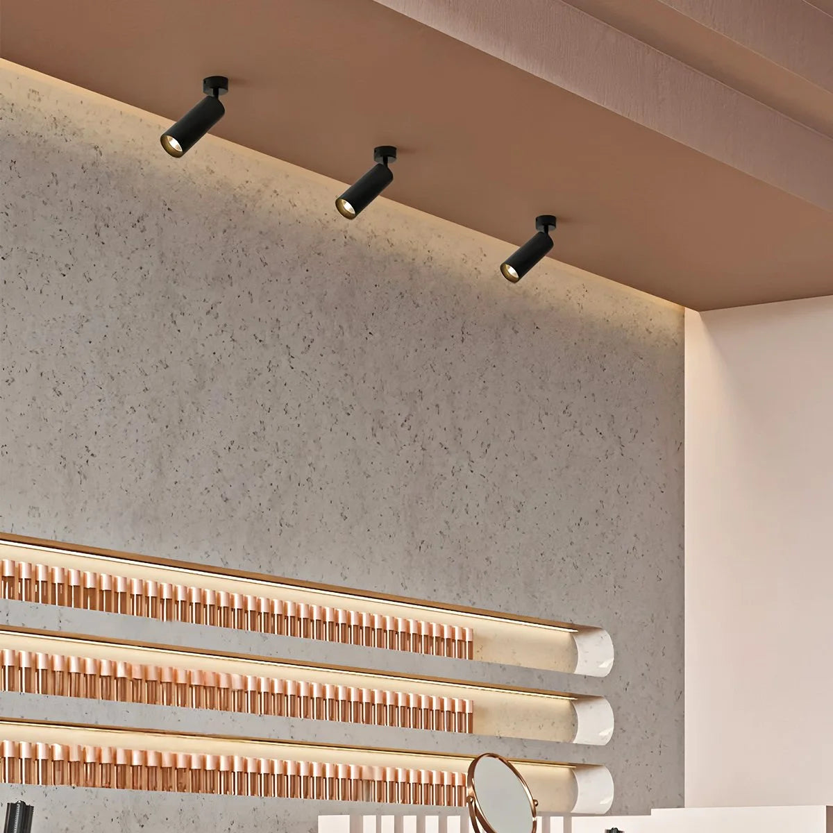 Antizer Track Type Long Tube Ceiling Spotlight