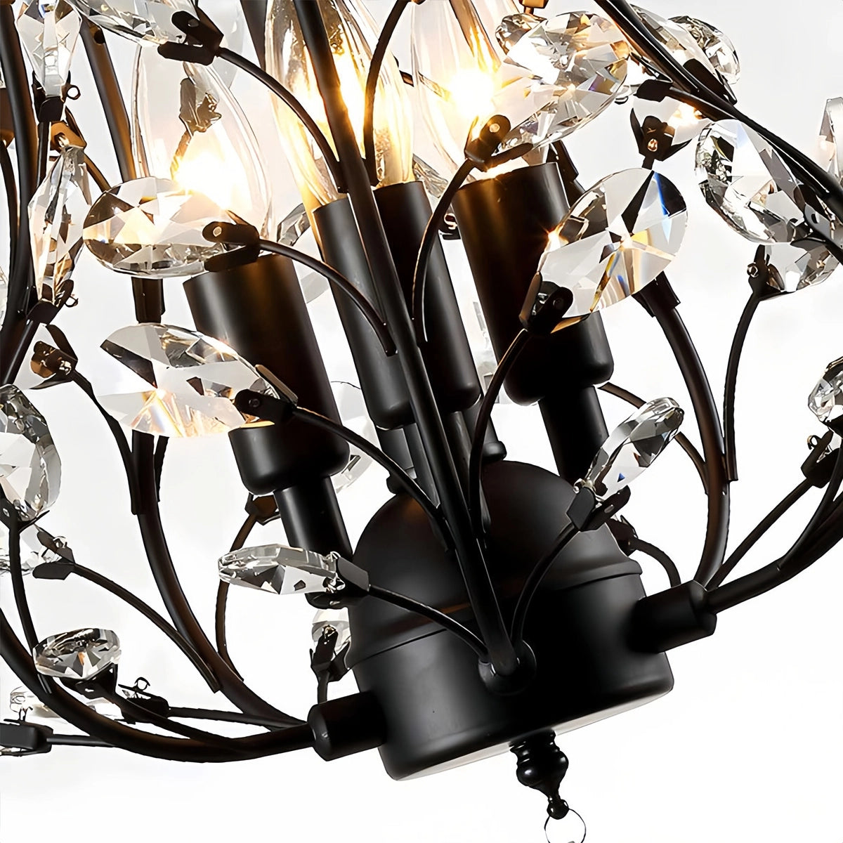 Antizer Tree Branch Crystal Chandelier