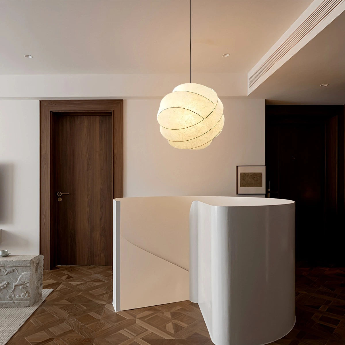 Antizer Turner Modern Spherical Pendant Light for Dining Room