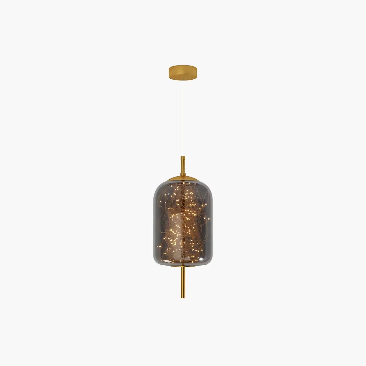 Antizer Twirl Modern Pendant Light for Bedroom