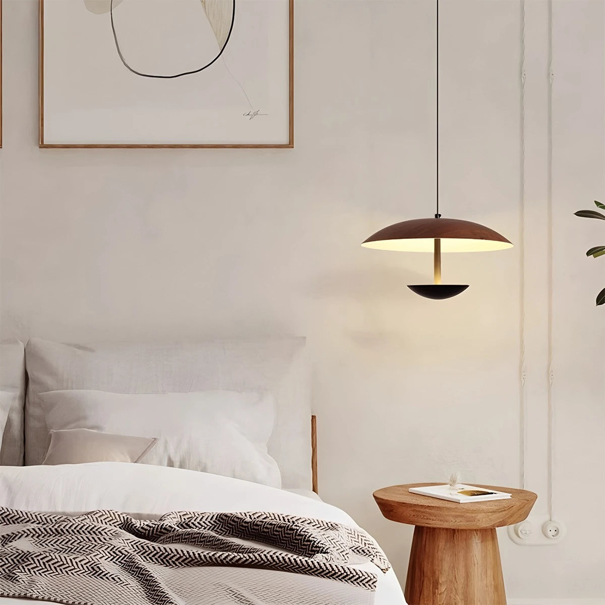 Antizer UFO Wrought Iron Pendeant Light for Living Room