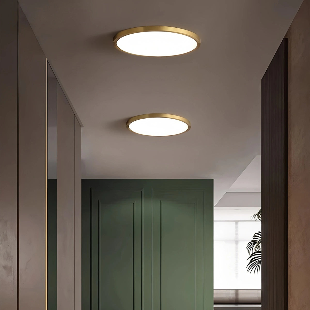 Antizer Ultra Thin Minimalist Ceiling Light for Bedroom