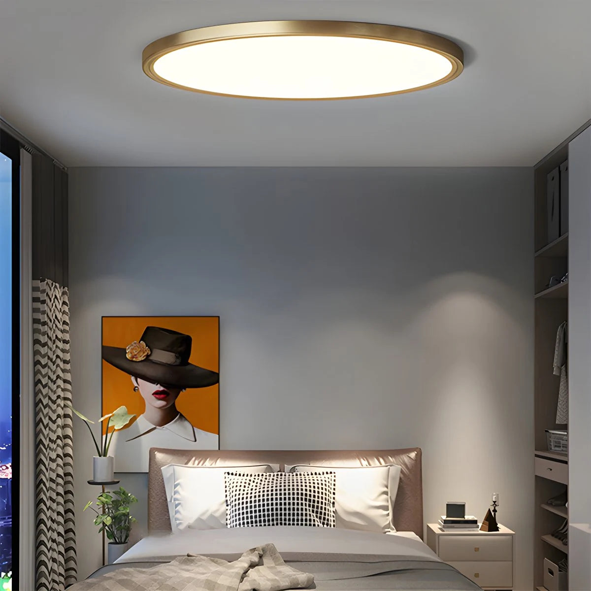 Antizer Ultra Thin Minimalist Ceiling Light