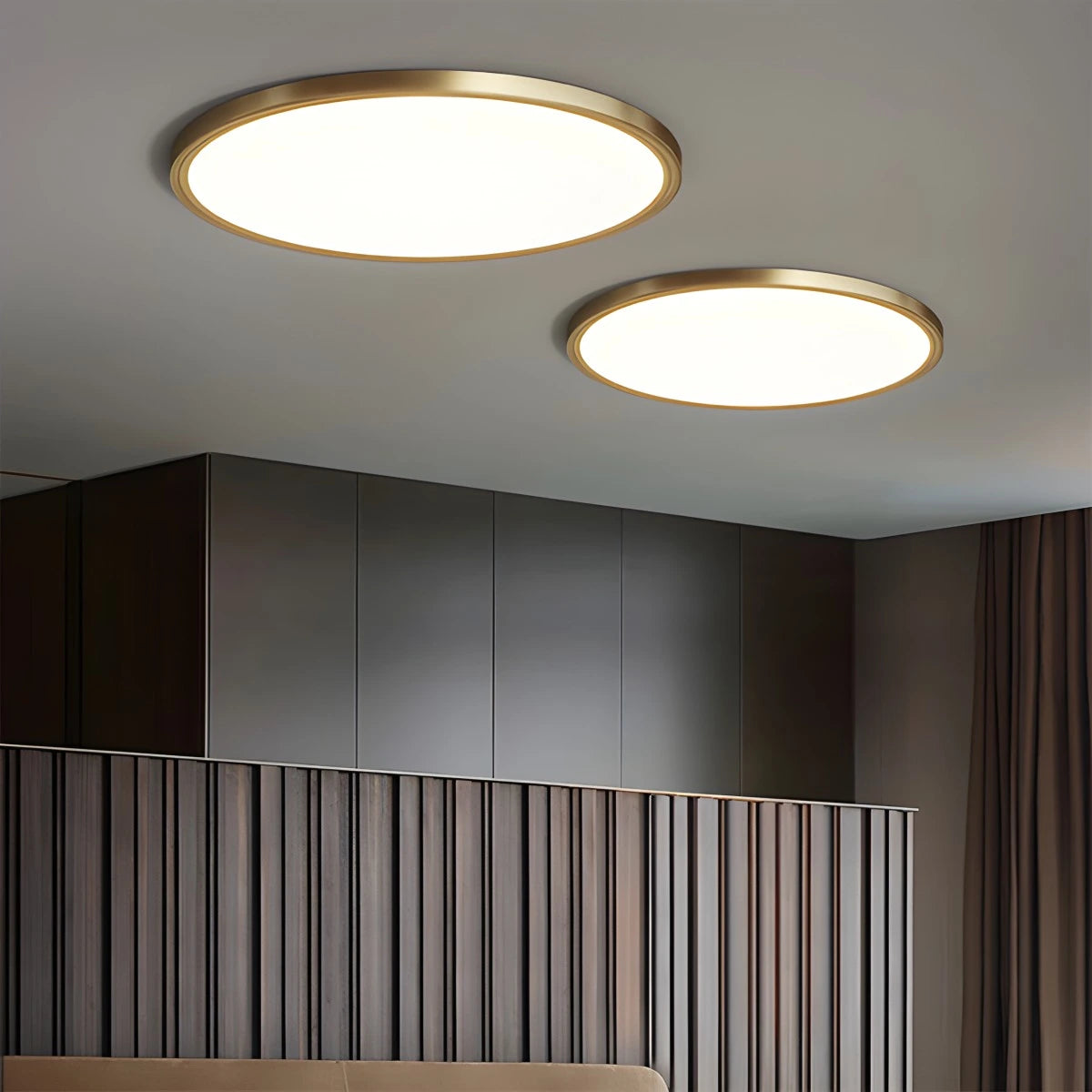 Antizer Ultra Thin Minimalist Ceiling Light for Bedroom
