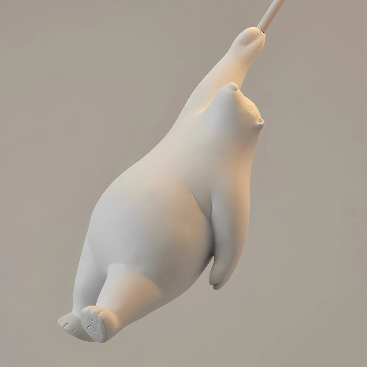 Antizer Modern Cartoon Balloon Bear Ceiling Light