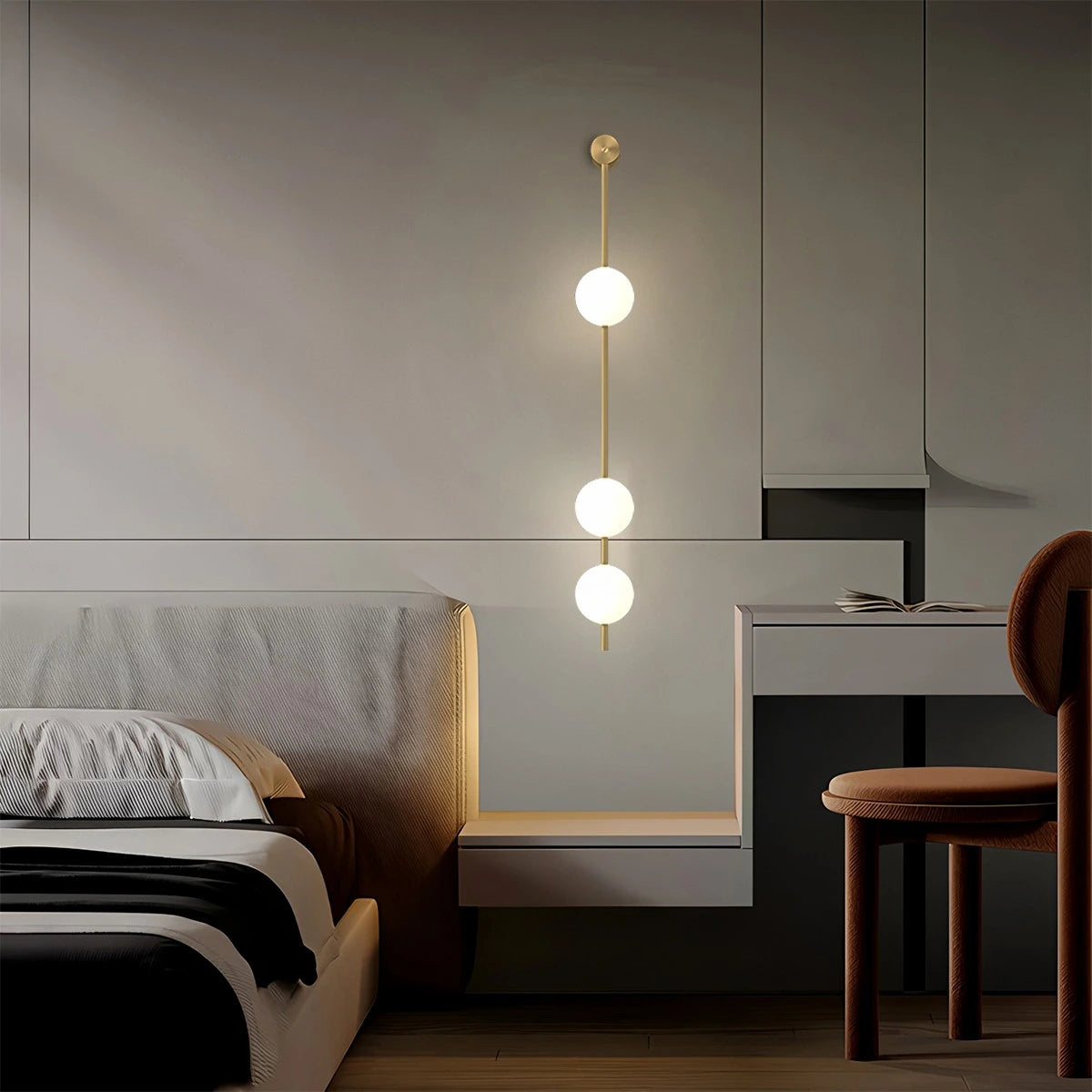 Antizer Vertical Balls Wall Lamp for Corridor