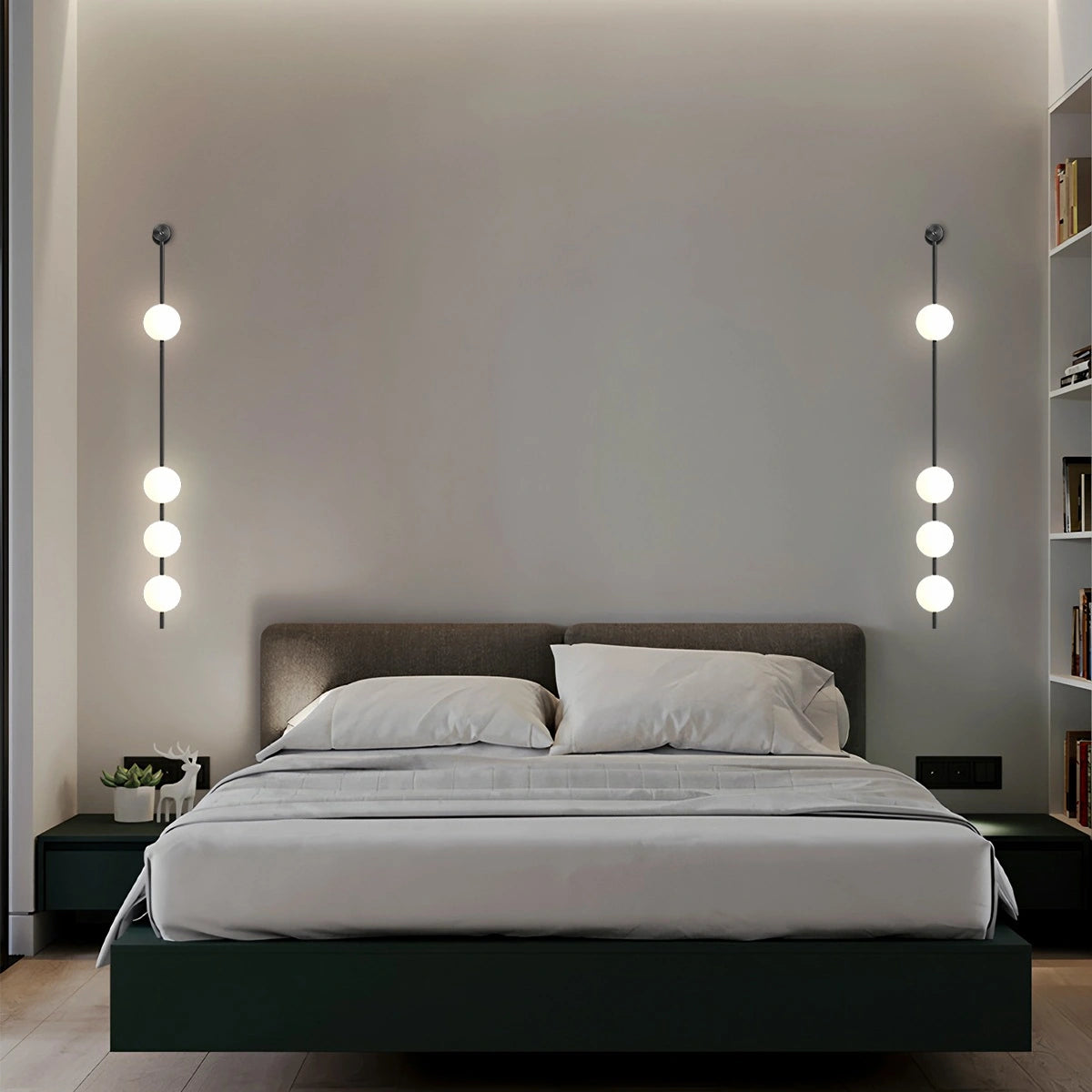 Antizer Vertical Balls Wall Lamp for Corridor