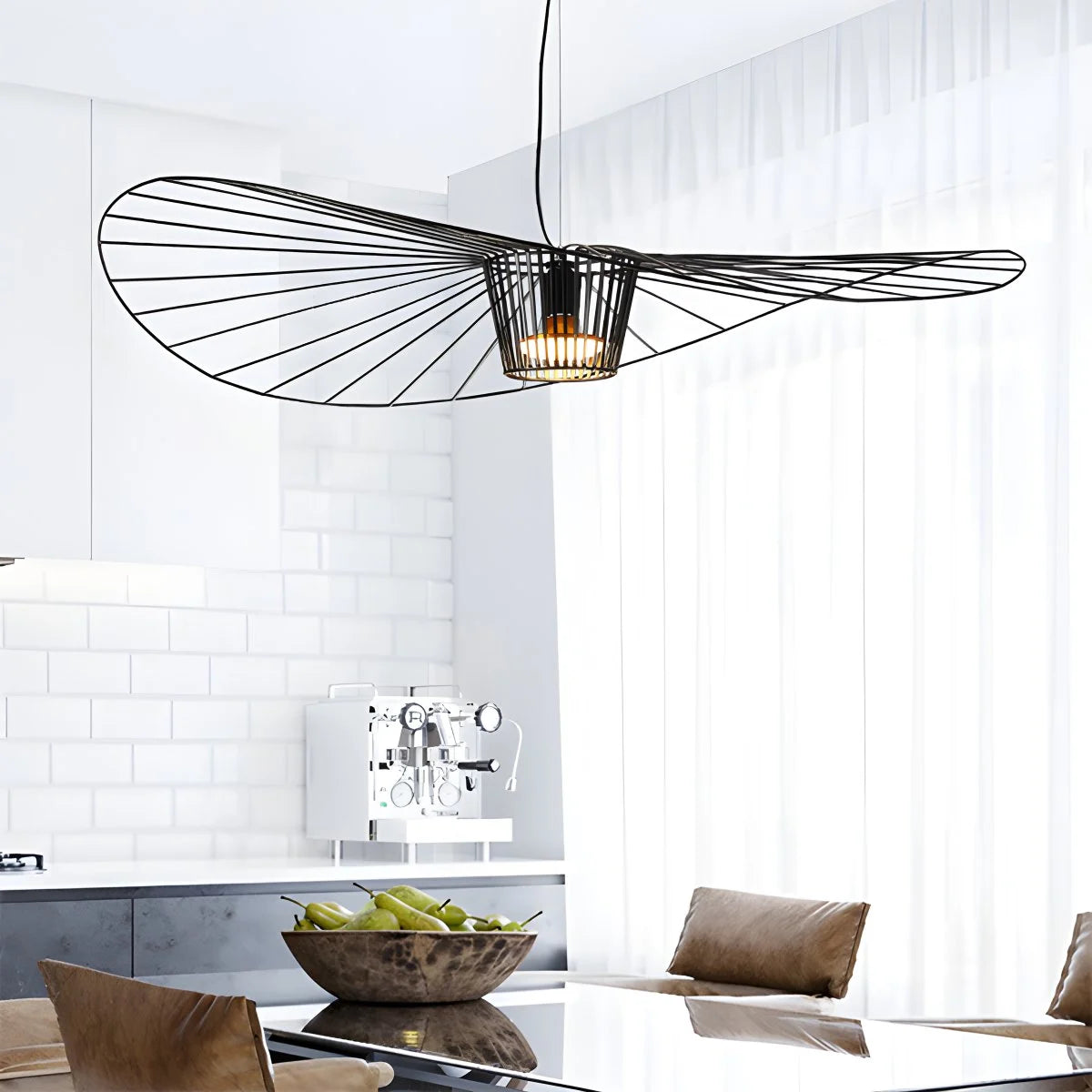 Antizer Vertigo Creative Straw Hat Pendant Light