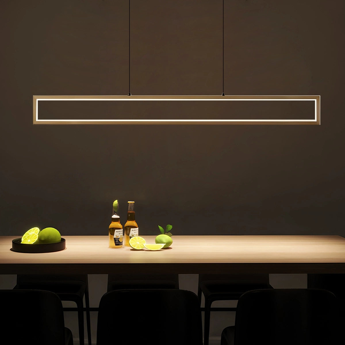 Antizer Vincent Matte Black Pendant Light for Dining Area